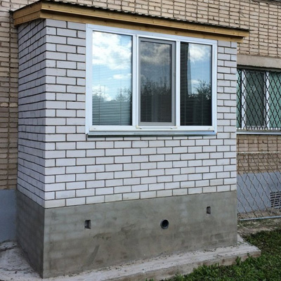 Примеры расширения балконов и лоджий