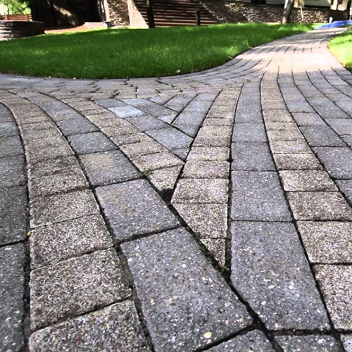 Примеры укладки плитки и тротуарного камня