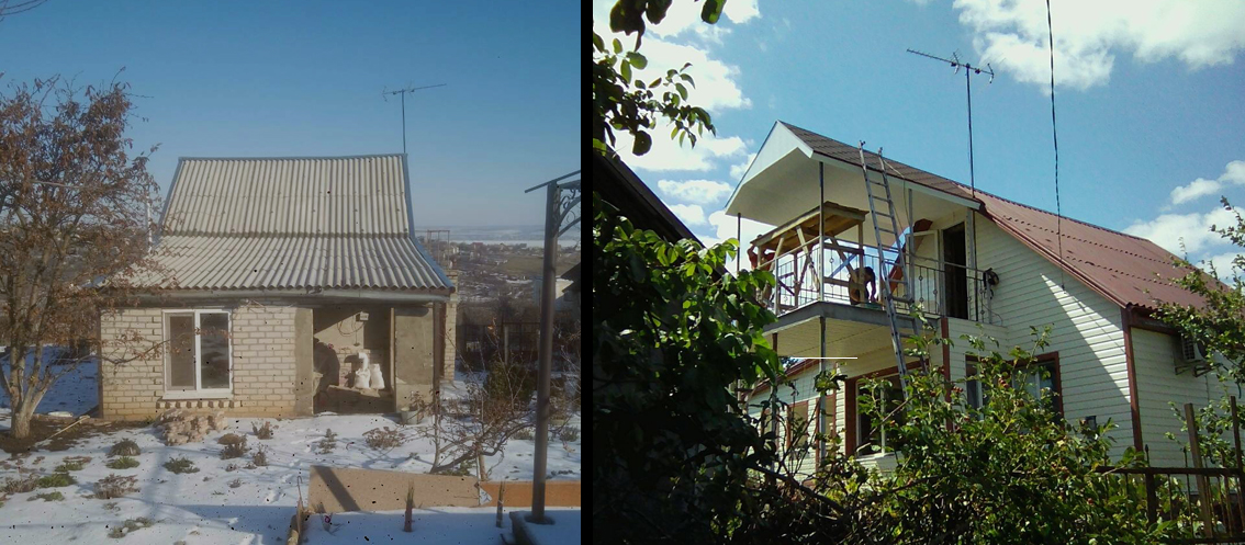 Капитальный ремонт загородного дома в селе Малое (Одесская область)